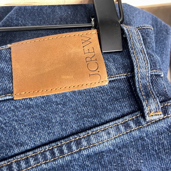 SOLD J. Crew Petite Wide Leg Denim Trouser Jean BP481 28P 28 High Rise y2k - Picture 9 of 15